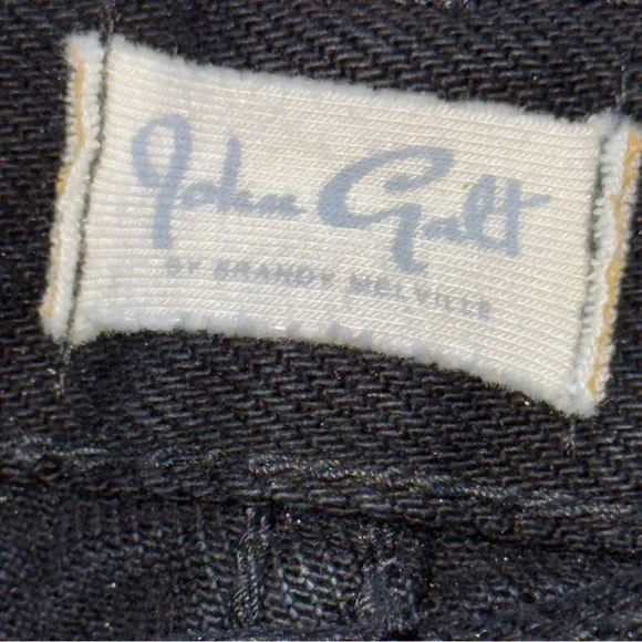 John Galt Brandy Melville Black Distressed Denim Shorts Size 30 - Picture 4 of 6